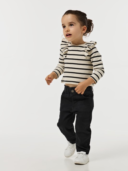 Camisola com folho Camisola com folho