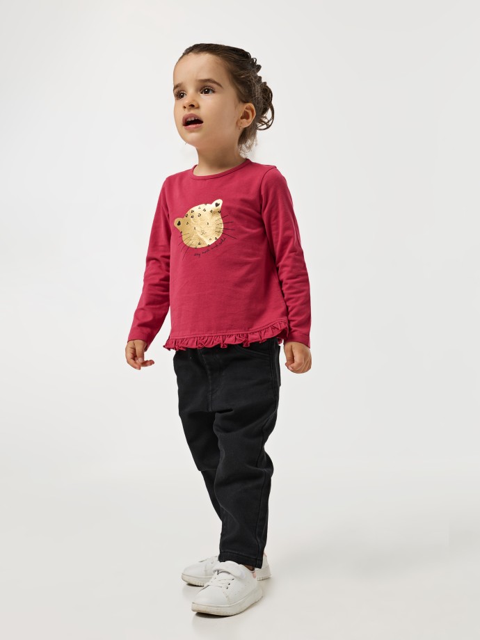Camisola estampada
