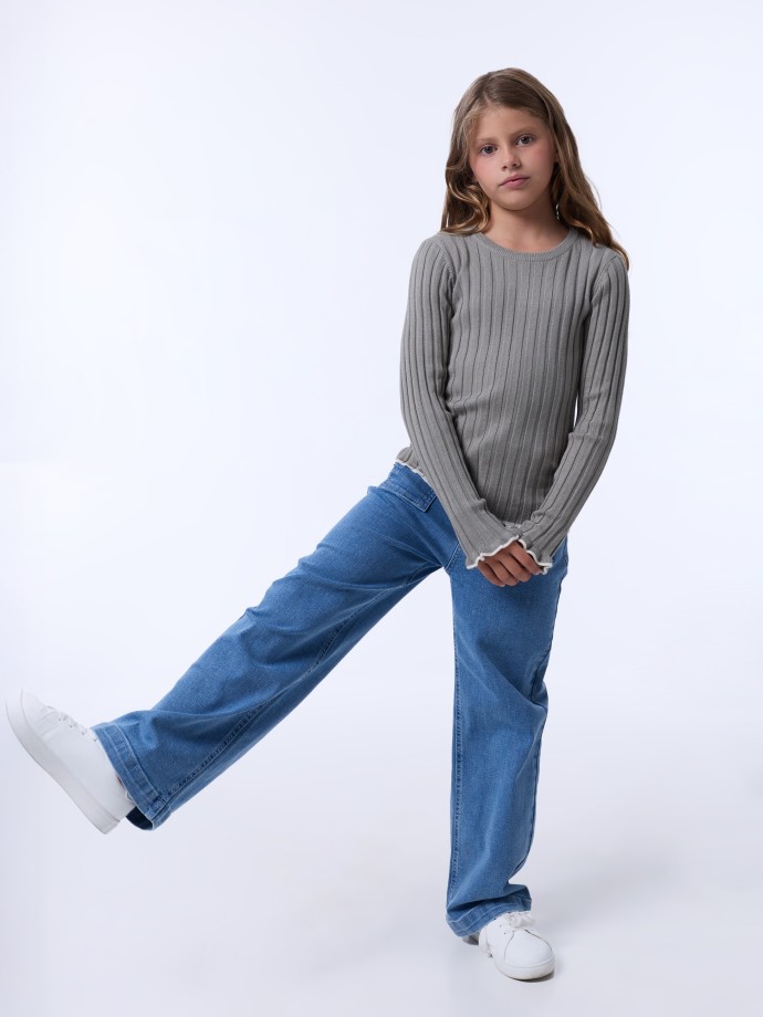 Camisola canelada Camisola canelada