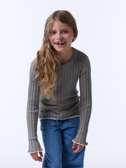 Camisola canelada Camisola canelada