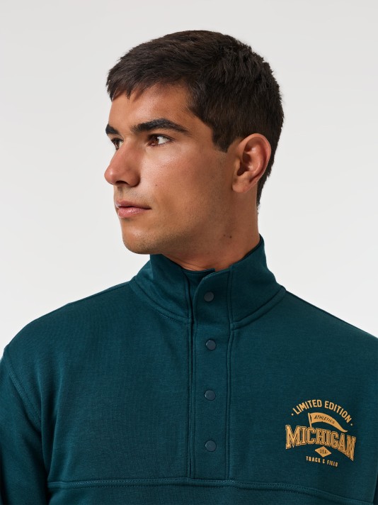 Camisola com botões Camisola com botões