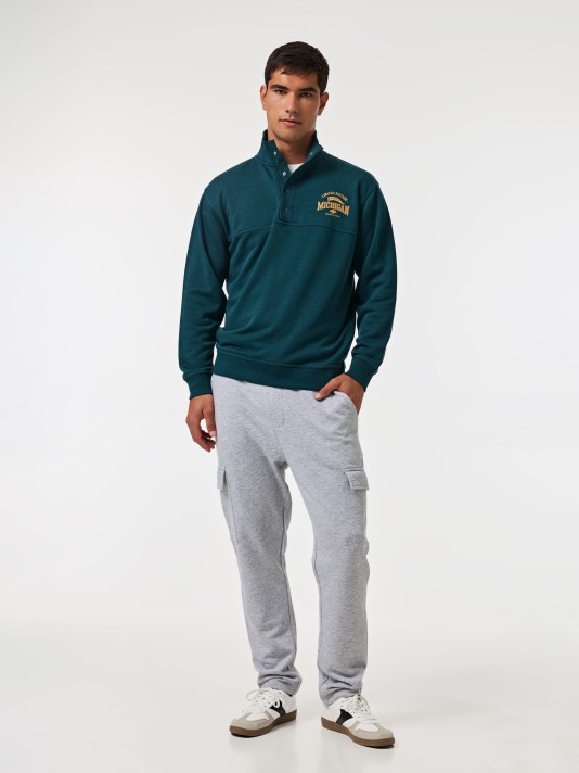 Camisola com botões Camisola com botões