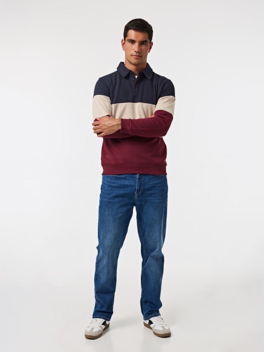 Polo às riscas Polo às riscas