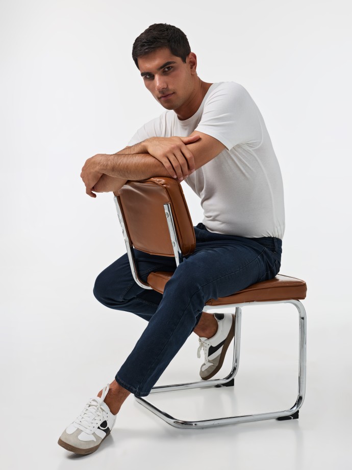 Calça Denim Calça Denim