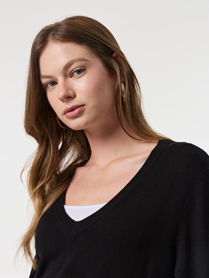 Camisola em malha