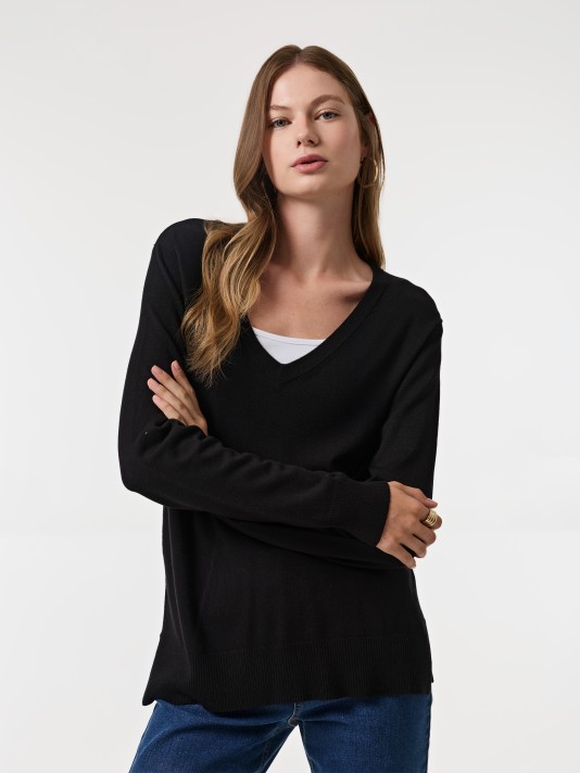 Camisola em malha