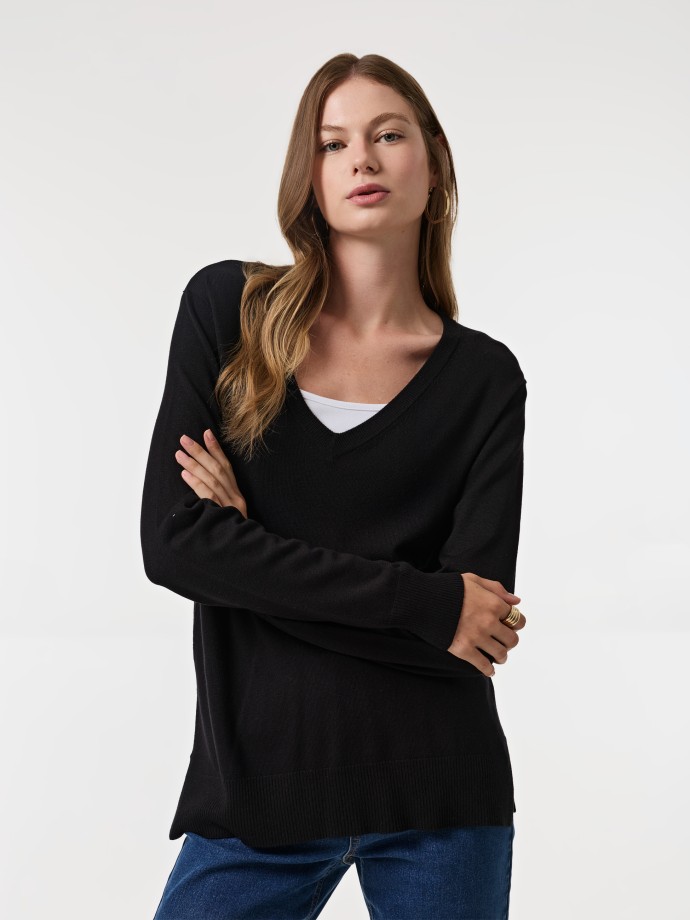 Camisola em malha