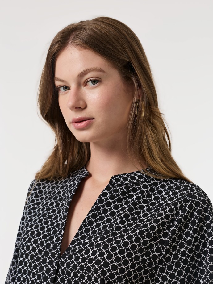 Blusa estampada