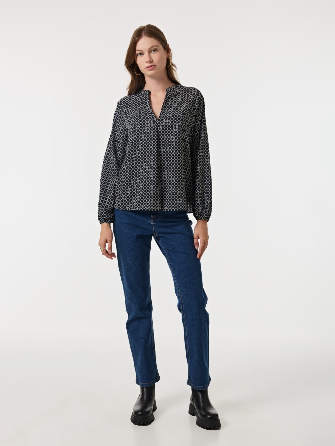 Blusa estampada