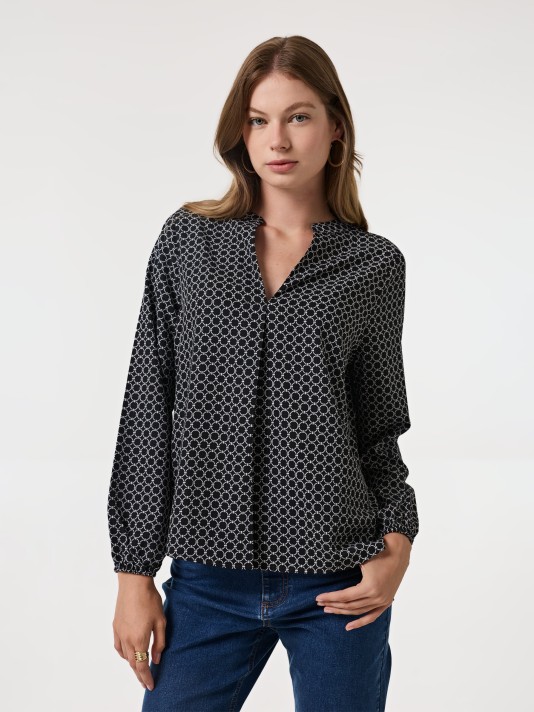 Blusa estampada