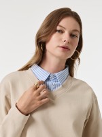 Camisola com gola
