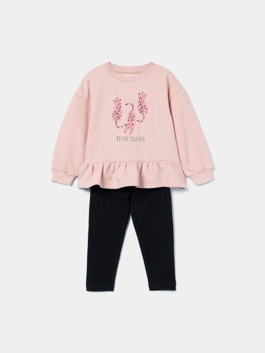 Conjunto estampado