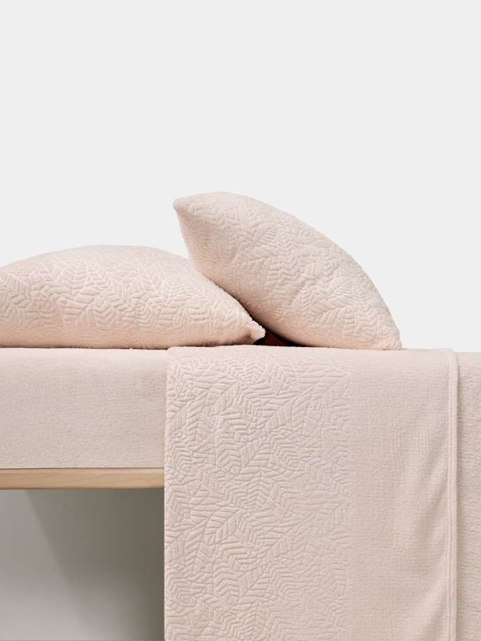 Jogo de lenis de casal em coralina