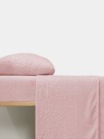 Jogo de lenis de solteiro em coralina