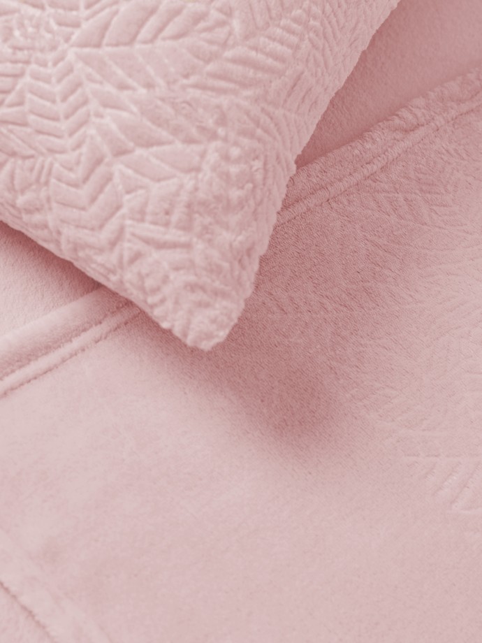 Jogo de lenis de casal em coralina