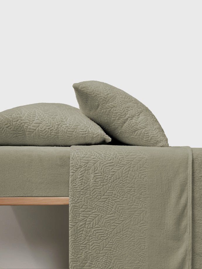 Jogo de lenis de casal em coralina