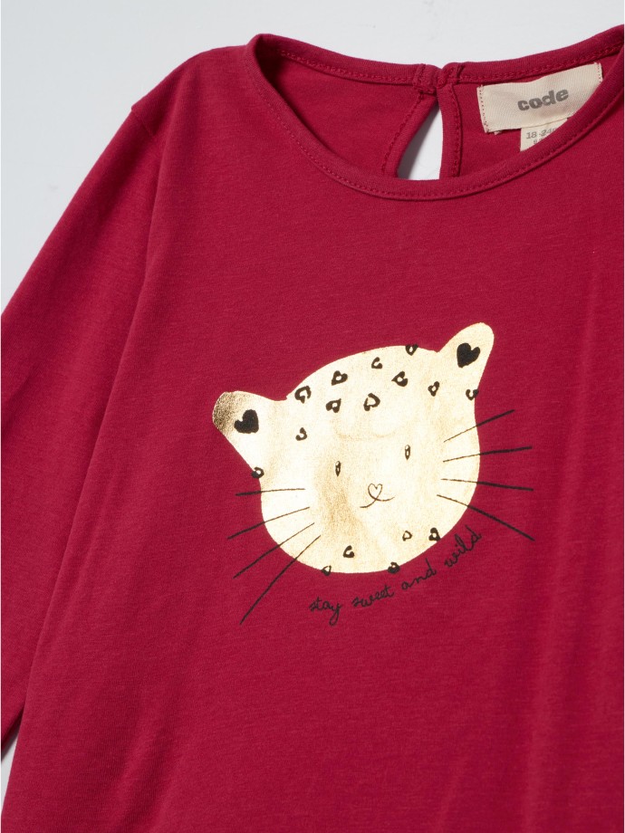 Camisola estampada