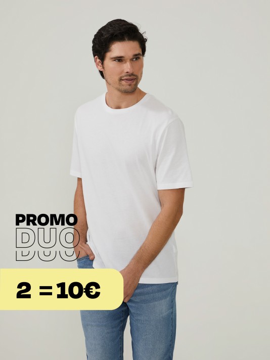 T-shirt 100% algodo