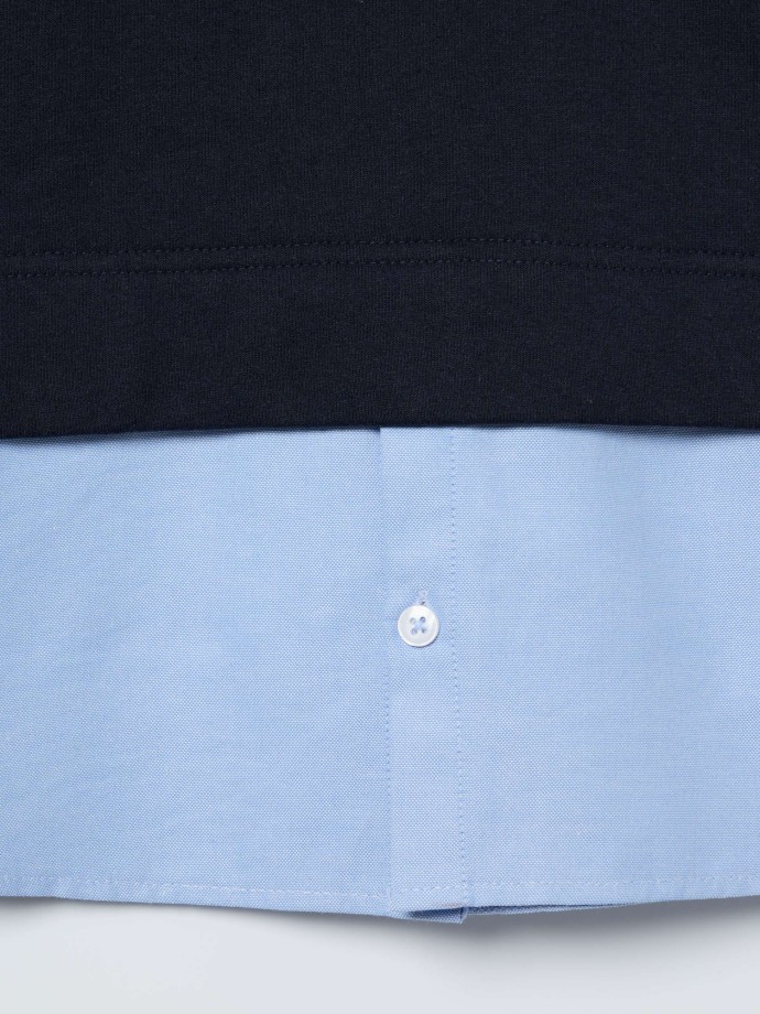 Camisola com gola
