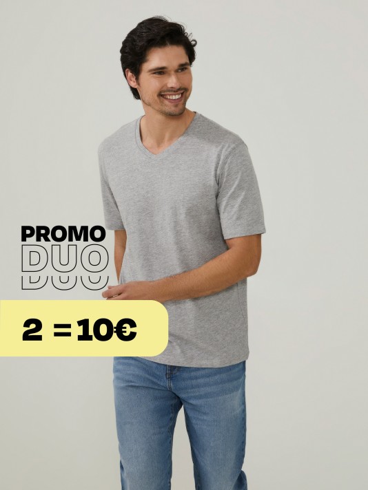 T-shirt 100% algodo
