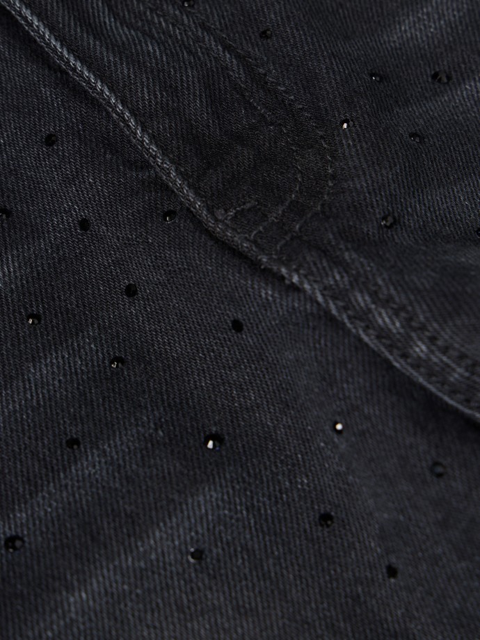 Calças com brilhantes Calças com brilhantes