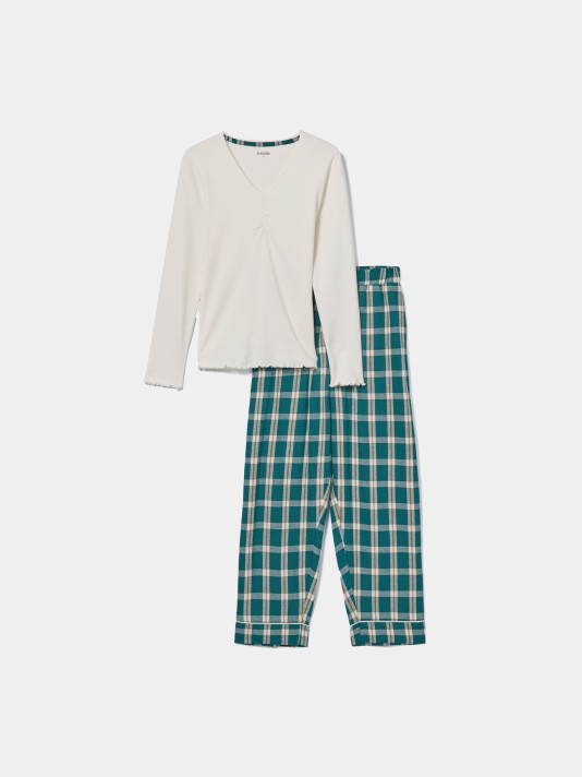 Pijama de flanela