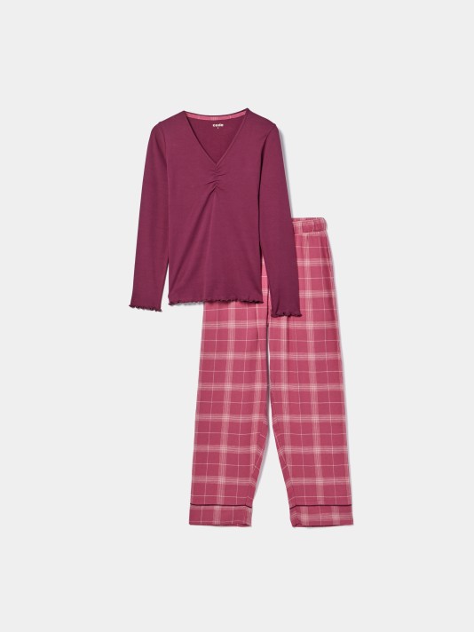 Pijama de flanela