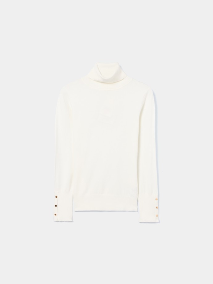 Camisola de gola alta