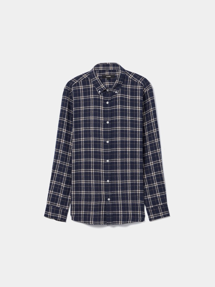 Camisa xadrez em flanela