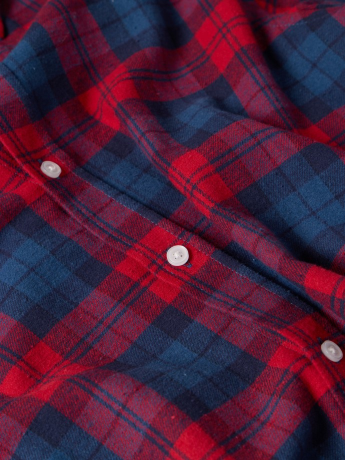 Camisa xadrez em flanela