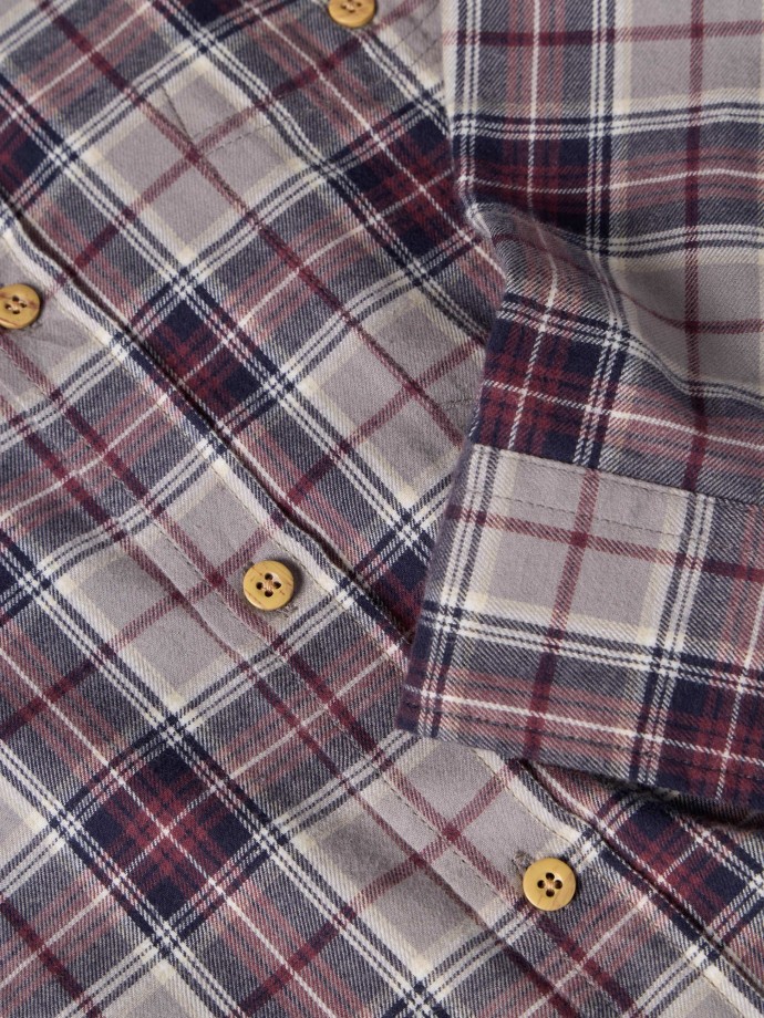 Camisa xadrez em flanela Camisa xadrez em flanela
