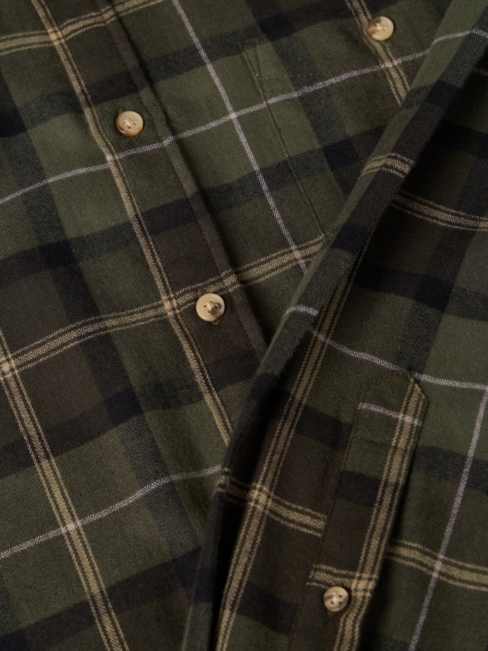 Camisa xadrez em flanela