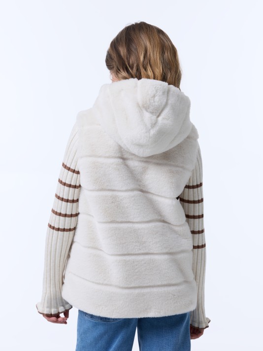 Colete em pelo Colete em pelo