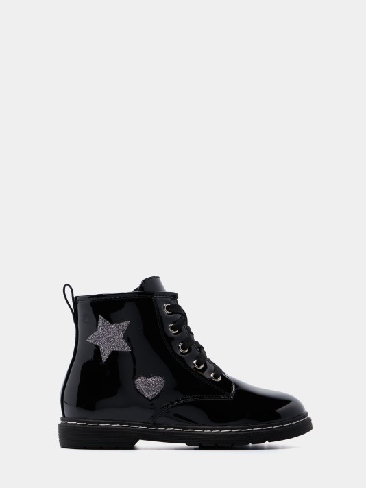 Botas com brilhos