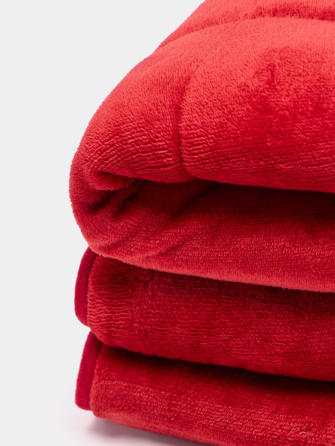 Edredão de veludo de casal Edredão de veludo de casal