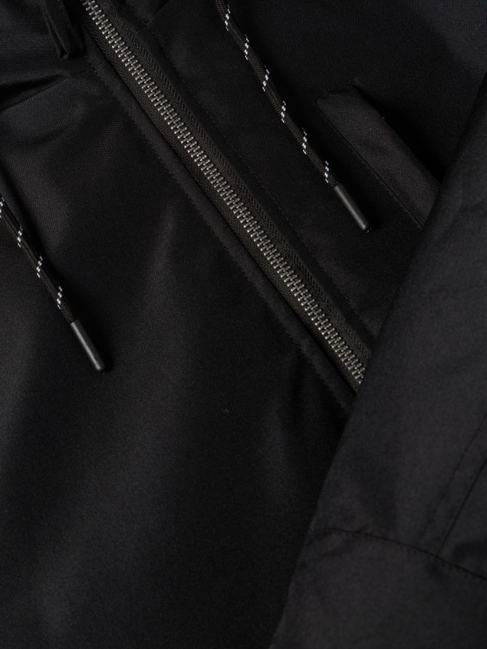 Parka com bolsos