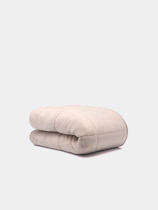 Edredo de veludo de solteiro