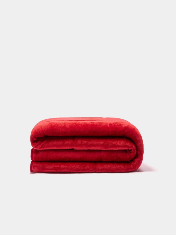 Edredão de veludo de casal Edredão de veludo de casal