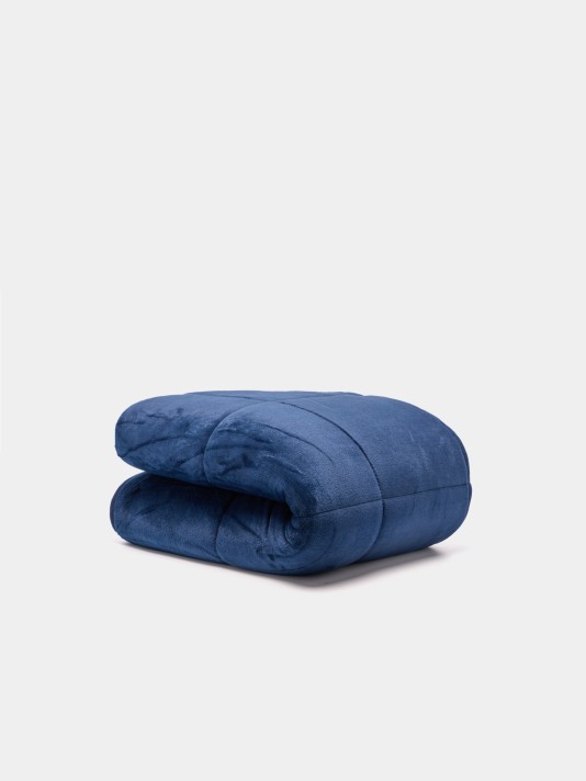 Edredo de veludo de solteiro