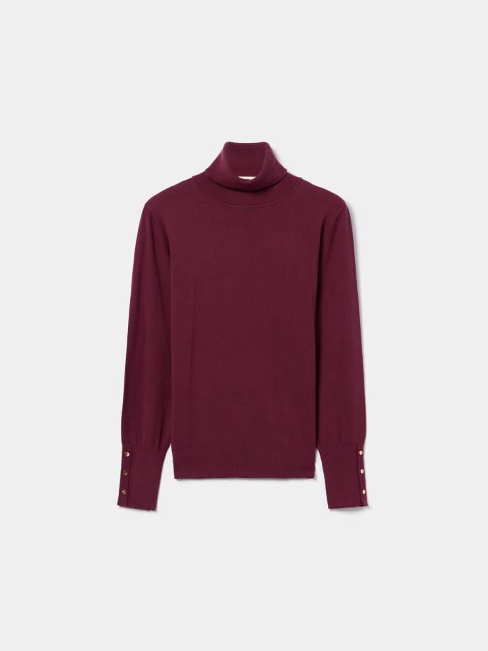 Camisola de gola alta Camisola de gola alta
