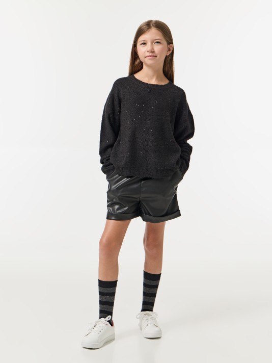 Camisola com brilhos Camisola com brilhos