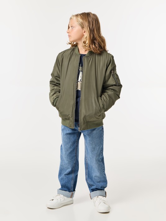 Blusão estilo bomber Blusão estilo bomber