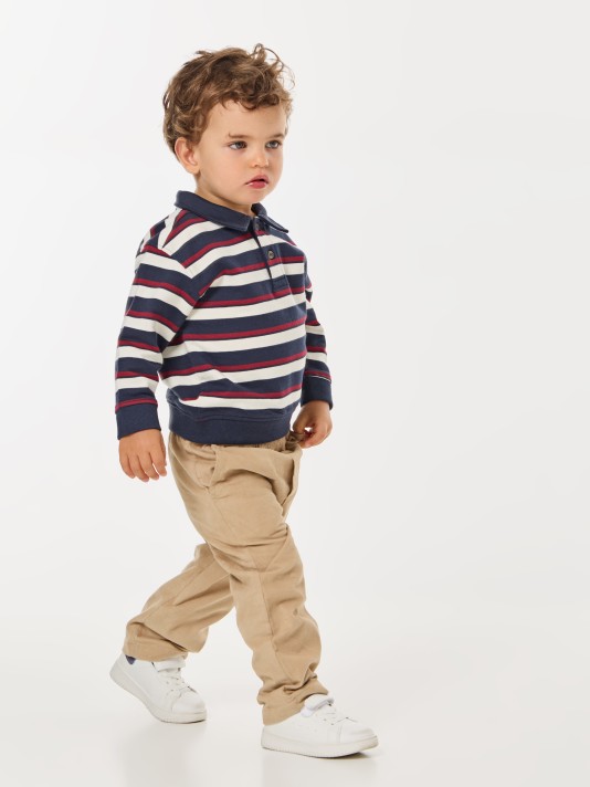 Polo de manga comprida Polo de manga comprida