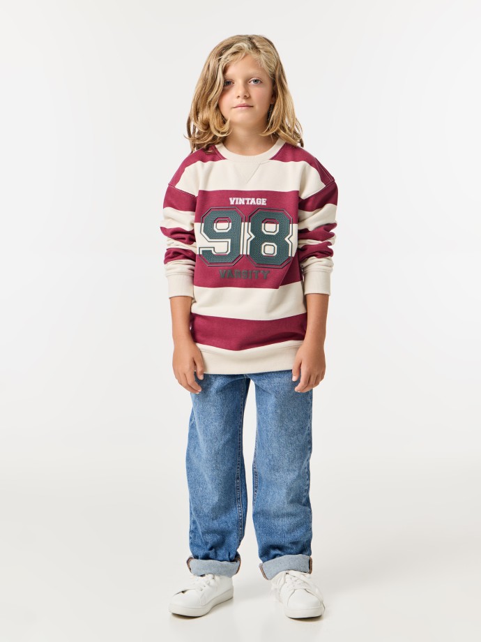 Camisola s riscas