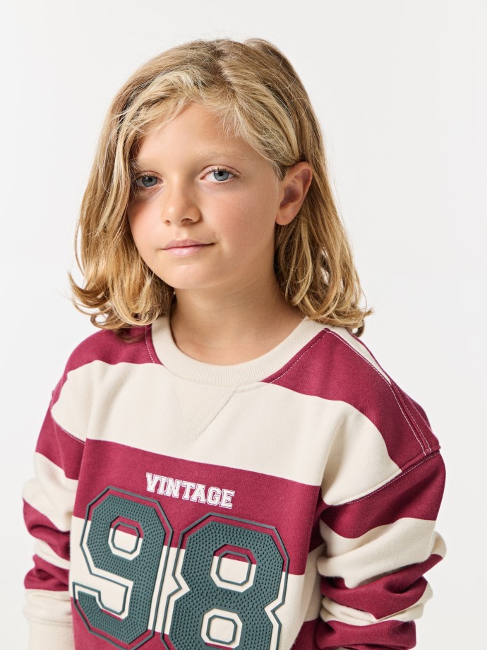 Camisola s riscas