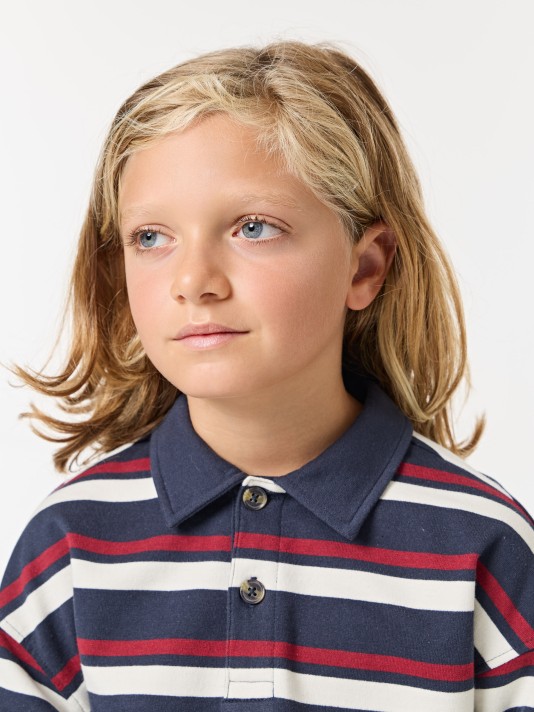 Polo de manga comprida Polo de manga comprida