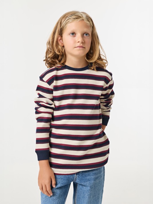 Camisola às riscas Camisola às riscas