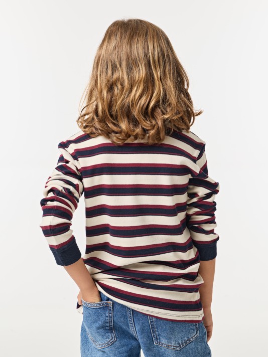 Camisola às riscas Camisola às riscas