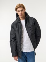 Parka com bolsos