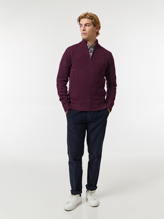 Camisola com fecho Camisola com fecho